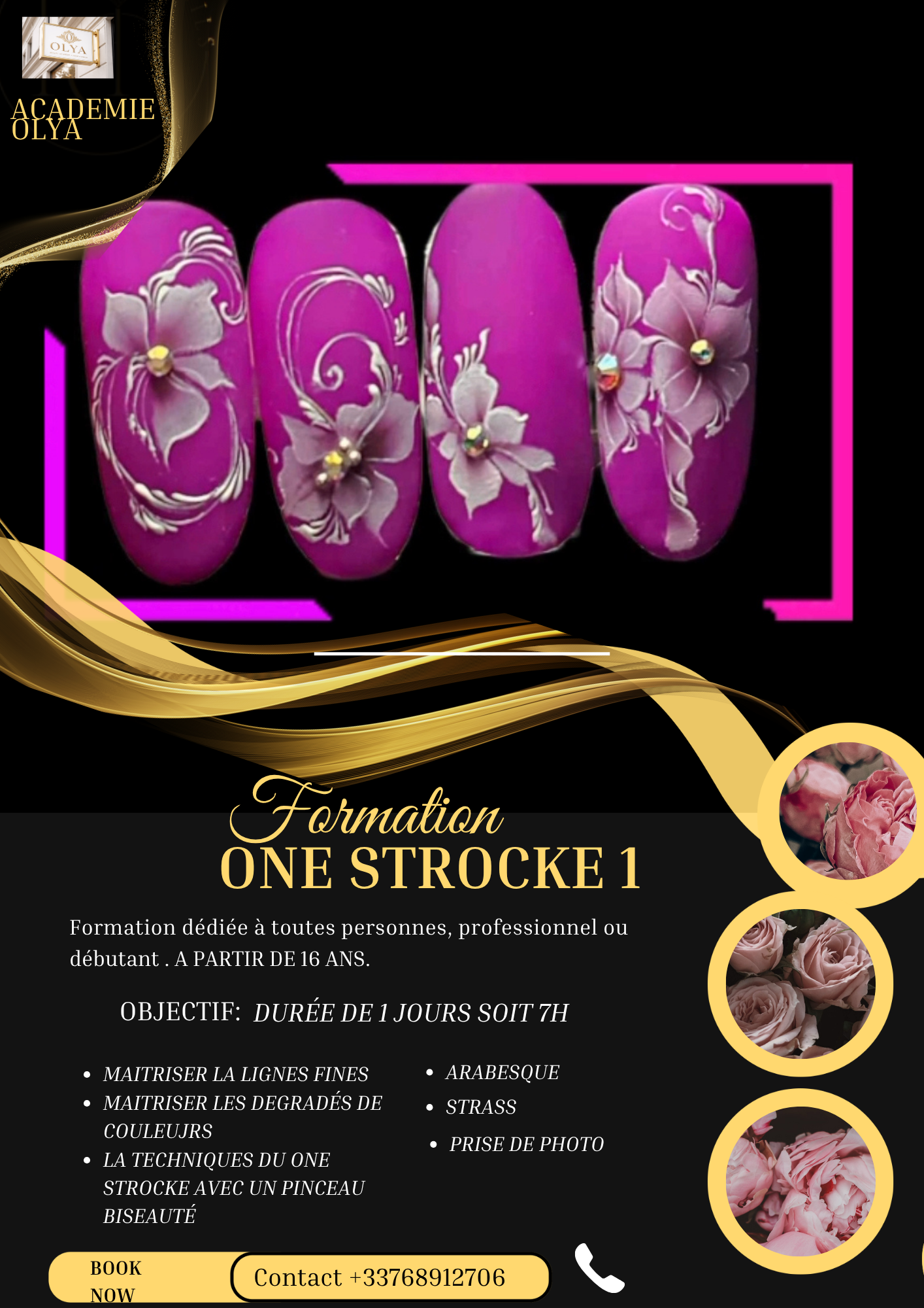 FORMATION NAIL ART ONE STROCKE 1