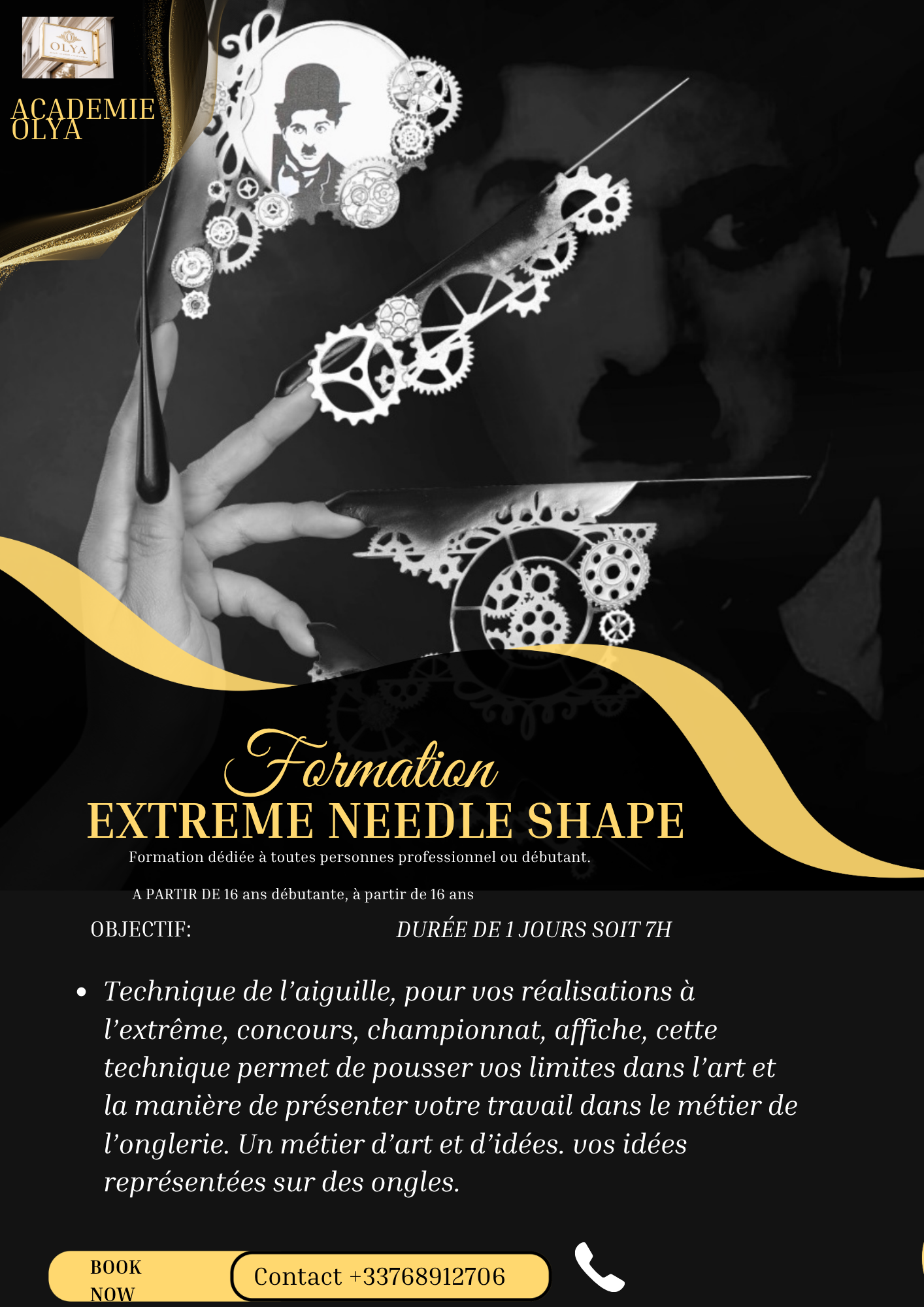 FORMATION EXTREME NEEDLE SHAPE