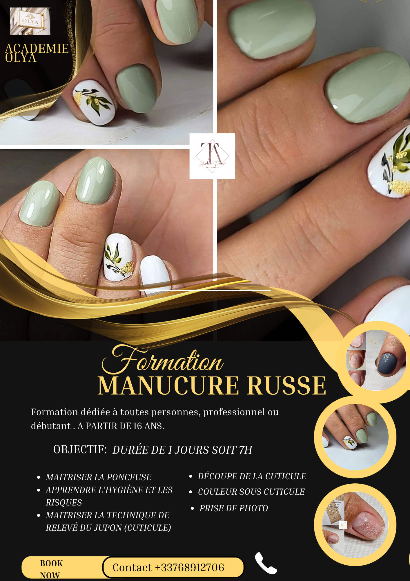 FORMATION MANUCURE RUSSE