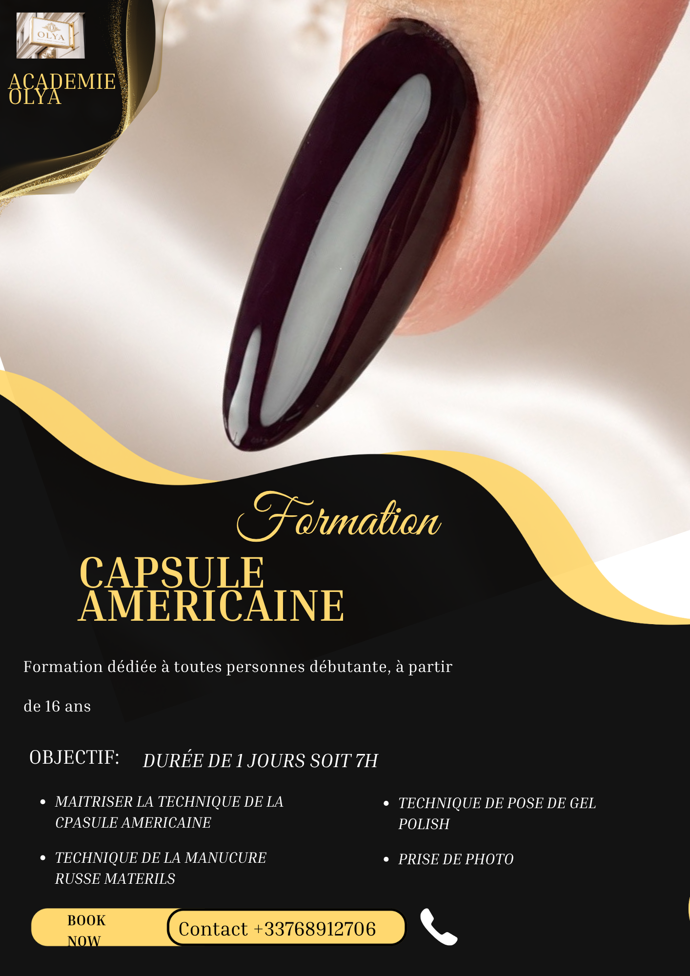 FORMATION CAPSULES AMERICAINES